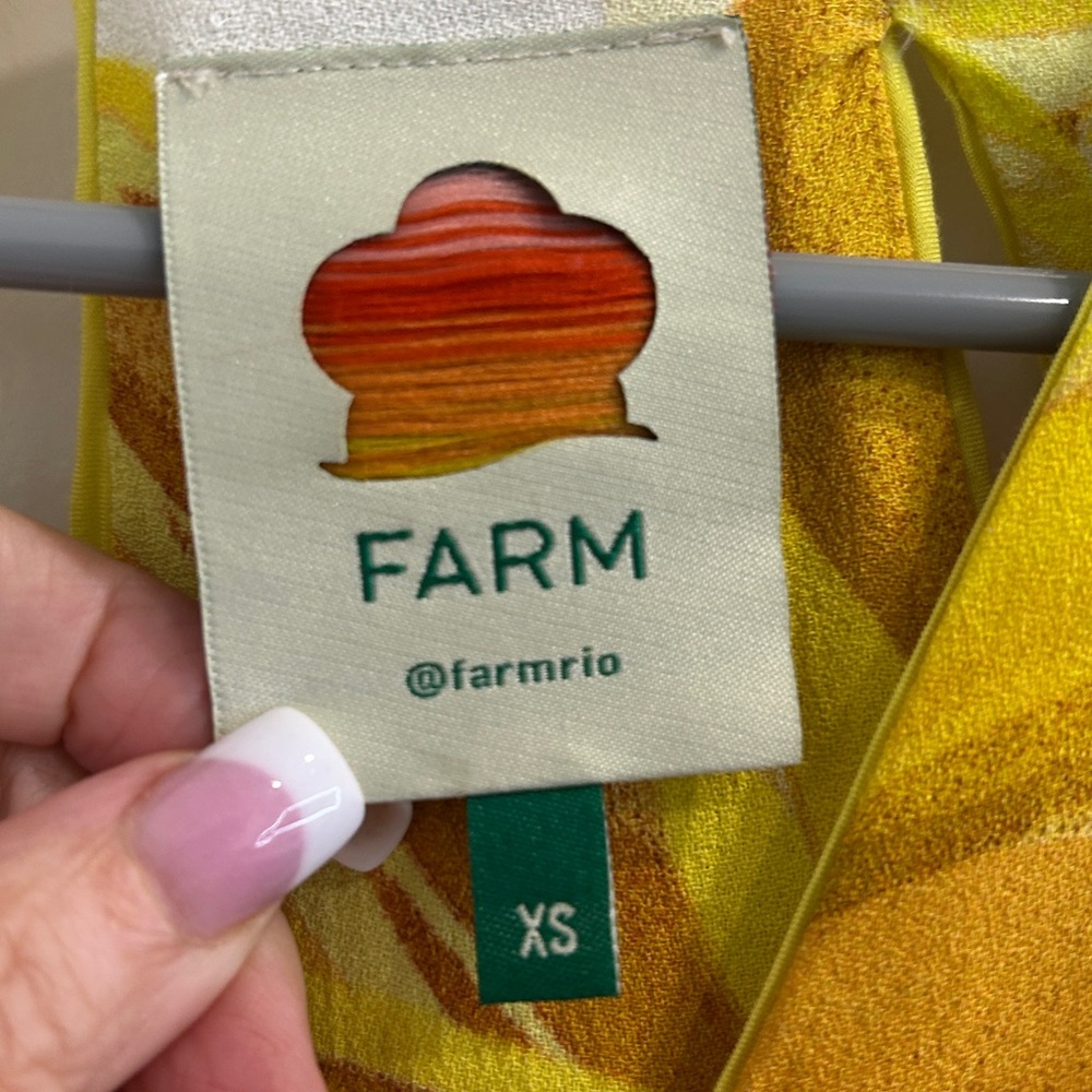 Farm Rio Azalea Wrap Dress | Size XS - Picture 6 of 16